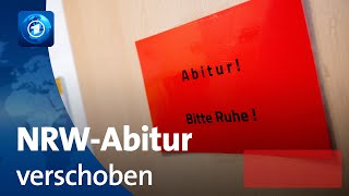 NordrheinWestfalen verschiebt Abiturprüfungen wegen Panne [upl. by Som771]