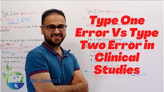 Type One Error Versus Type Two Error Clinical Study Statistics [upl. by Frissell155]