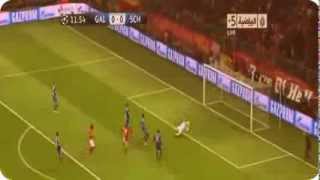 Burak Yılmaz  Galatasaray 1  1 Schalke GOL 20022013 [upl. by Anasus999]