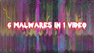 6 Malwares inside 1 Virtual Machine [upl. by Acemahs]