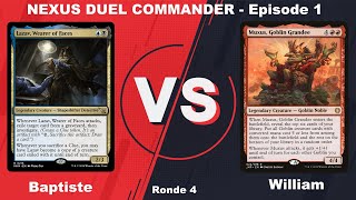 NDC1  Lazav Wearer of Faces VS Muxus Goblin Grandee mtg duel commander [upl. by Nedrob987]