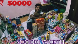 RS 50000 மதிப்புள்ள பட்டாசுகள்  Worth crackers unboxingTamil  wanted to explore [upl. by Glenna]