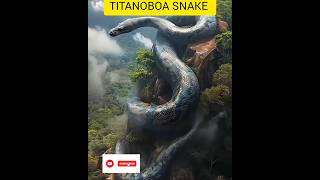 Titanoboa दुनिया के सबसे बड़ा सांप का अंत कैसे हुआ facts titanicfacts titanoboasnake titanoboa [upl. by Negah]