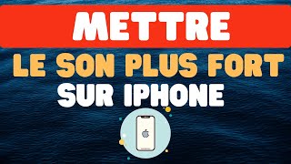 Comment mettre le son plus fort Sur iPhone [upl. by Fariss12]