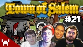 CUSTOM GAME JAILOR Town of Salem TRI FACECAM w The Derp Crew Ep 21 [upl. by Oirasan190]