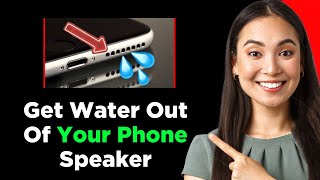 How To Get Water Out Of Your Phone Speaker 2024 Step By Step Guide [upl. by Akilat735]