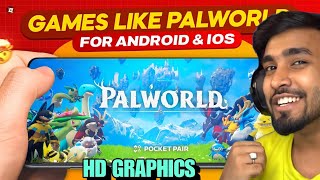 TOP 5 BEST GAME LIKE PALWORLD MOBILE TO GET MORE VIEW [upl. by Dorn]