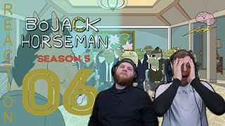 SOS Bros React  BoJack Horseman Season 5 Episode 6  Free Churro [upl. by Setiram216]