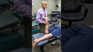 Lower Extremity Popliteus Palpation and Muscle Testing [upl. by Lucilia]