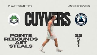 Andrej Cuyvers 22 points vs SKT Ieper I CLUTCH BUCKETS 🦍🔥 [upl. by Nahtannoj878]