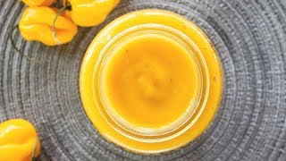 Mango Habanero Hot Sauce Recipe [upl. by Euqinehs768]