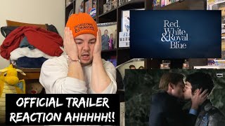 Red White amp Royal Blue  OFFICIAL TRAILER REACTION [upl. by Aivitnahs]