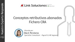 Conceptos retributivos abonados  Fichero CRA [upl. by Nnylyam]