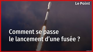 Les étapes dun lancement de fusée [upl. by Esiahc]