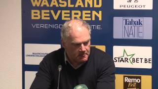 Persbabbel WaaslandBeveren 22 Mechelen [upl. by Llesig571]