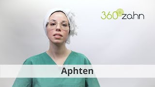 Aphten  Was sind Aphten  DentalLexikon  360Â°zahn [upl. by Isolt320]