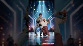 Two 100yearold homeless people rock the stage of Americas Got Talent 2025 [upl. by Josias]