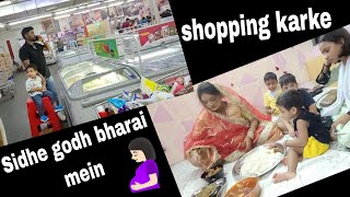 shopping 🛒 karke sidhe godh bharai mein 🤰🏻trending funny shoppingvlog godhbharai youtubevideo [upl. by Rowney]