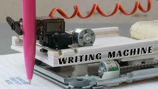 How To Make Homework Writing Machine at Home [upl. by Georgette574]