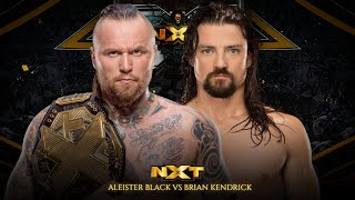 NXT 24  Aleister Black vs Brian Kendrick [upl. by Archle]