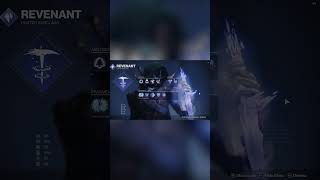 Destiny 2 Stasis Hunter Build in 60 Seconds Episode Revenant Mask of Fealty shorts [upl. by Mildrid]