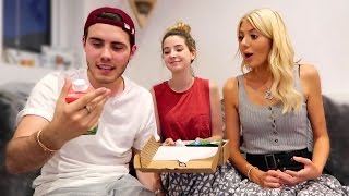 ZALFIE amp FOX TRY HEALTHY SNACKS 4 [upl. by Renae685]