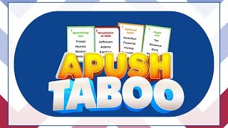 APUSH TABOO Game [upl. by Sakovich17]