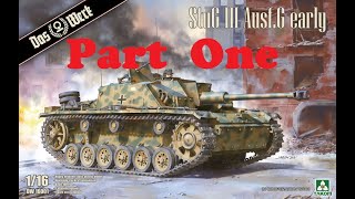 Das Werk 116 Stug III Ausf G build Part 1 [upl. by Brandice]