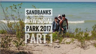 Sandbanks Provincial Park Trail and Beaches  Part 1 [upl. by Esinek]