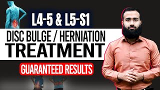 Get Rid Of L4 L5 And L5 S1 Disc Bulge With This Home Treatment  Guaranteed Results [upl. by Gerhardine]