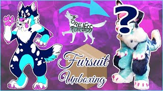 Trexxon by More Fur Less Fursuit Unboxing [upl. by Laehcim]