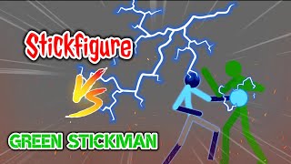 stickfigure vs green stickman [upl. by Airamahs]