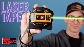 2 in 1 Laser Tape Measure Review  Testing for Range Accuracy and General Awesomeness [upl. by Tnarg]