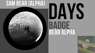 DAYS BADGE  BEAR ALPHA [upl. by Elissa]