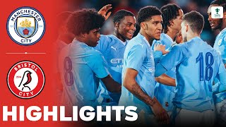 Manchester City vs Bristol City  Highlights  U18 FA Youth Cup Semi Final 02042024 [upl. by Mathian]