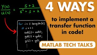 4 Ways to Implement a Transfer Function in Code  Control Systems in Practice [upl. by Esilram]