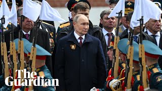 Russia marks Victory Day parade in Moscows Red Square [upl. by Refannej]