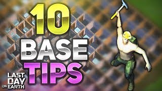 10 TIPS FOR BASE BUILDING YOU MUST KNOW  Last Day on Earth Survival [upl. by Fayola490]