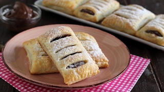 Fagottini di pasta sfoglia alla Nutella [upl. by Crowley973]