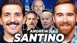 Andrew Santinos PERFECT Impressions Bill Burr Jordan Peterson amp Joe Biden [upl. by Joris]