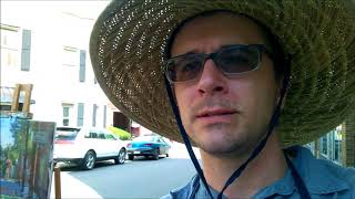 Kyle Buckland Abandoned Town CoalwoodWelch West Virginia Plein Air painting trip part 2 [upl. by Sugar]