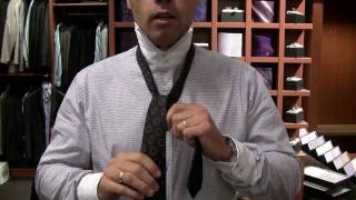 Hoe Strik Je Een Stropdas Enkelvoudige Windsor Stropdas Knoop  How To Tie A Tie Half Windsor Knot [upl. by Gnot]