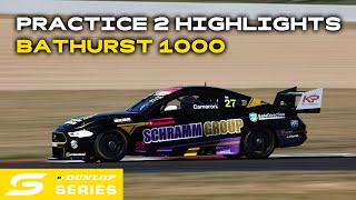 Practice 2 Highlights  Repco Bathurst 1000  2024 Dunlop Series [upl. by Narrat289]