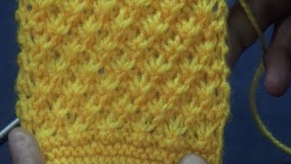 Knitting Pattern  Stitch Design  6  Hindi  बुनाई डिजाइन  diagonal design [upl. by Eadie]