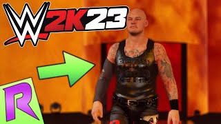 Baron Corbins Entrance With NEW THEME  WWE 2K23 [upl. by Herald603]