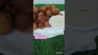 Mysore Bonda 🧆with palli chutneysoft ampspongy break fast foodshorts [upl. by Jeni]