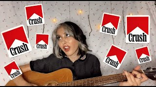 How to play “Crush” by Ethel Cain on guitar 🥧🤎🕯️🌌📻🚬⭐️  tutorial [upl. by Letty412]