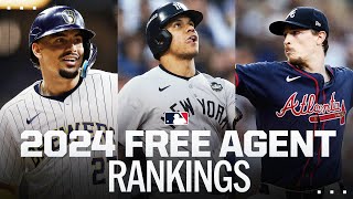 2024 Free Agent Class TIERS  See where Juan Soto Corbin Burnes amp Teoscar Hernández rank [upl. by Terrance]