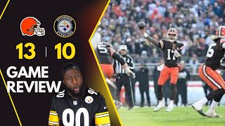 The Steelers Are TRASH  Steelers vs Browns Week 12 2023 Reaction [upl. by Bach577]