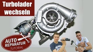 Turbolader wechseln  BMW Turbo erneuern  DIY Tutorial [upl. by Tennek]